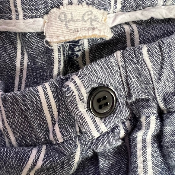 Brandy Melville Tilden Stripe Pants Blue - Picture 5 of 5